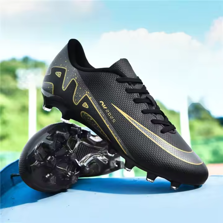 Zapatos de Fútbol de Cuero Transpirable de Verano de Alta Calidad Talla Grande 32-46 - 1