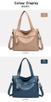 Bolsos de hombros Bolsos de mujer Bolsos de mano versátiles de moda Bolsos de mensajero de mano de cuero suave - details 21
