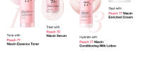 Anua Peach 70 Niacinamide Serum 30ml / suero facial hidratante iluminador/belleza de limpieza diaria (1.01 fl. oz.) - details 13