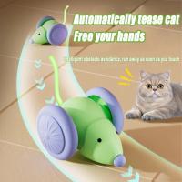 Ratón Eléctrico para Coche Juguete Interactivo para Gatos Rompecabezas Automático Recargable - details 2