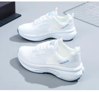 2025 verano nuevos modelos de verano de malla transpirable ligera zapatillas para correr zapatillas blancas absorbentes de impactos zapatillas deportivas mujer - details 1