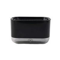Dispensador de platos 2 en 1, contenedor ABS+PC bomba de líquido, dispensador de jabón transparente de 300ml con soporte para esponja - details 16