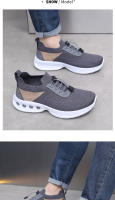 Hombres de moda zapatos deportivos de malla suela blanda zapatos deportivos casuales versátil resistente al desgaste transpirable antideslizante zapatos deportivos - details 13
