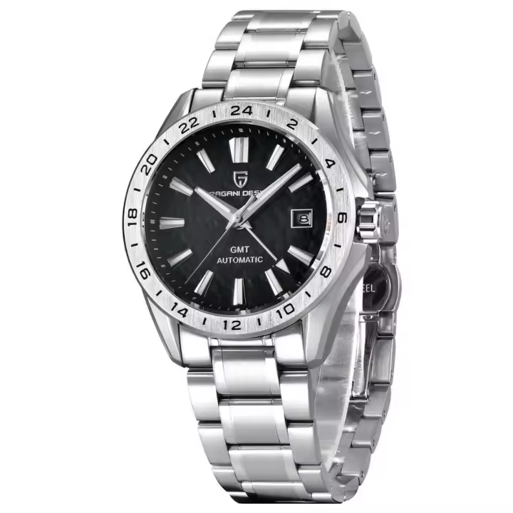 Relojes mecánicos PAGANI DESIGN de ​​lujo Premium para hombre, relojes mecánicos de 40MM, cristal de zafiro GMT 2024 M, reloj automático resistente al agua para hombre - 1