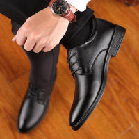 Zapatos de hombre, zapatos de vestir casuales con cordones - details 3