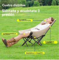 Silla reclinable jardin terraza camping plegable multifunción al aire libre playa Portátil - details 7
