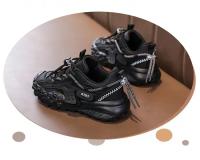 Zapatos deportivos para niños 2025 nueva malla de verano zapatos de papá para niños zapatos medianos y grandes para niñas - details 7