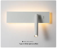 LEFANGXING Luz de Escenario LED Rectangular de 30CM Lámpara de Pared para Dormitorio con Haz de Punto Iluminación y Decoración - details 13