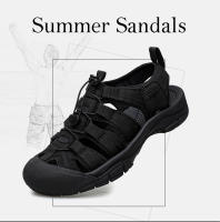 Sandalias unisex de verano para exteriores, antideslizantes, para deportes de senderismo, cómodas sandalias de playa, zapatos de agua transpirables - details 2