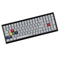 Limpiamarcas de 143 teclas, perfil de cereza PBT grueso, estilo de juego, tinte-Sub, adecuado para interruptores MX, teclado nical dividido - details 1