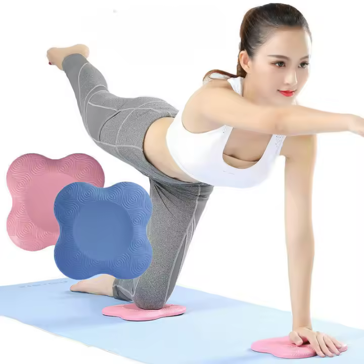 Almohana de Yoga Antideslizante Almohadilla de Mat para Hombros, Rodillas, Cintura, Manos - 1