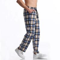 Pantalón de verano con carreaux para hombre, informal, con cordón de ajuste, recto, Harajuku, Hip-hop, para exteriores, diario - details 32