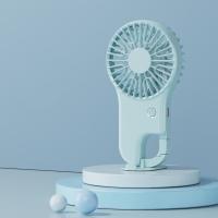 Mini ventilador portátil de mano, 3 engranajes, gancho para montañismo, pequeño ventilador eléctrico, ventilador de escritorio recargable de bajo ruido - details 3