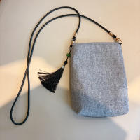Nueva bolsa de teléfono móvil con bordado de cuerpo cruzado de brocado chino - details 12