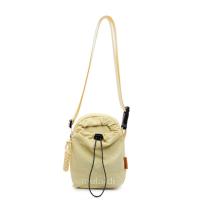 Bolso cruzado ligero para mujer, bolsa para botella de agua con cordón ajustable, estilo coreano, Color sólido, bolso pequeño para teléfono móvil, viaje - details 30