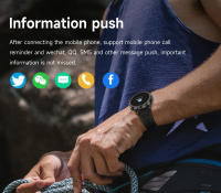 Reloj inteligente resistente al agua para hombre, pulsera con pantalla HD de 1,53 pulgadas, GPS, NFC, control del ritmo cardíaco, llamadas, Bluetooth, para Android - details 5