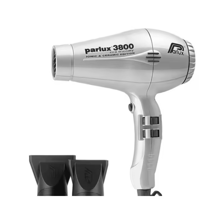 Parlux 3800 Hairdryer Advance Light Secador de pelo iónico y cerámico, plateado - 1