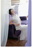 Elegante Vestido de Bordado de Alta Gama Estilo Chino 2025 Otoño Falda Cheongsam de Compromiso de Cola de Pescado - details 0