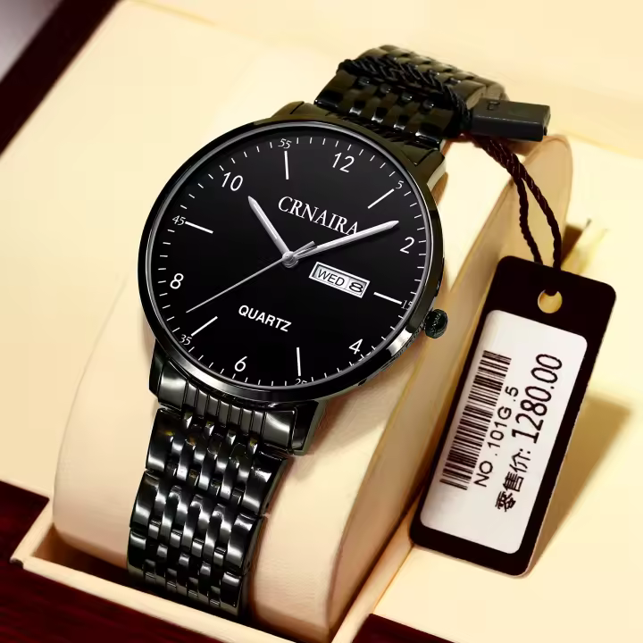 Reloj de cuarzo impermeable reloj luminoso para hombres - 1