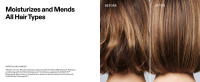 Moisturizes and mends all hair types