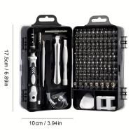 Juego de destornilladores de precisión Mini aislados, juego de destornilladores electrónicos antideslizantes profesionales, herramienta de reparación de alta resistencia - details 0
