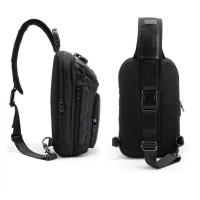 Bolso bandolera de pecho multifunción Oxford impermeable para hombre, de gran capacidad, para exteriores - details 12