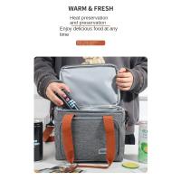 Mochila de Camping Duradera Oxford Bolsa de Almuerzo de Doble Capa Impermeable para Picnic y Barbacoa al Aire Libre De 0-5KG, Ideal para Niños Mayores de 8 Años - details 8