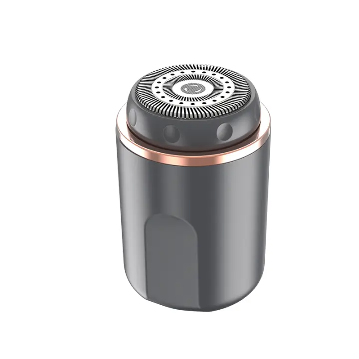 Afeitadora Eléctrica Mini, Impermeable, Pantalla Digital, Portátil para Viajes, Recargable USB, Compacta para Hombres, 3D Flotante para Rostro - Seco/Mojado - 1