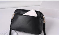Bolso bandolera acolchado de PU con hombro cuadrado pequeño para mujer, versátil, de moda - details 14