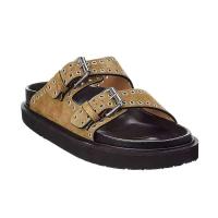 Chanclas decorativas con hebilla, zapatos Wanita, sandalias planas de verano al aire libre, zapatillas de mujer 2024 - details 8