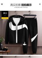 Ropa deportiva para hombre, traje informal con capucha, cárdigan para correr, conjunto de 2 piezas, Otoño e Invierno - details 19