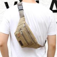 Bolso de pecho, riñonera de lona, ​​bolso con cinturón para hombre y mujer, bolso de viaje a la moda, bolso para teléfono, bolsillo, bolso de cadera, riñonera para hombre - details 3