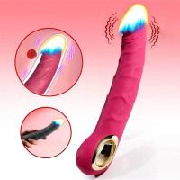 Leten-vibrador consolador realista de punto G, varita potente, estimulador femenino, masajeador vaginal de penetración, tapón Anal, Juguetes sexuales para adultos - details 8