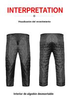 Pantalon de moto hombre 4 estaciones aire libre Deportes trail rally - details 10