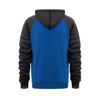 Sudadera deportiva para hombre, top con mangas de color en contraste, moda casual - details 4