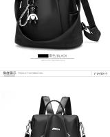 Mochila de tela Oxford para mujer, novedad de 2025, mochila de viento que combina con todo para estudiantes, mochila de viaje de gran capacidad de estilo coreano - details 1