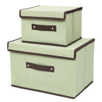 Caja de Almacenamiento, cajas organizadoras,cajas de almacenamiento Decorativas, cubos de almacenamiento de Tela con Asas, para el hogar, Oficina - details 4