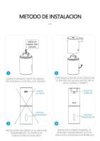 Dispensador automático de jabón para baño, desinfectante de manos inteligente con carga USB, material ABS blanco de alta calidad - details 13