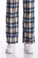 Pantalón de verano con carreaux para hombre, informal, con cordón de ajuste, recto, Harajuku, Hip-hop, para exteriores, diario - details 36
