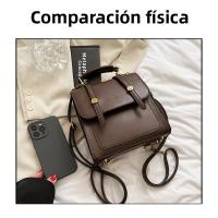 Mochila Mujer 2025 Nueva hebilla versátil Estilo universitario para mujer Bolso bandolera portátil Mochila pequeña de moda - details 13