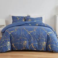 Juego de Funda Nórdica de Doble Estampado Mármol, Ropa de Cama de Lujo, Tamaño King, Tamaño Queen - details 2