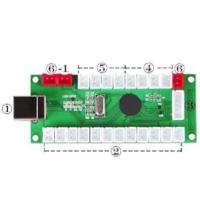 Cero Delay USB Codificador a PC Juegos Mandos para Arcade Sanwa Kits Piezas Mame Jamma y Otro Juegos para PC - details 5