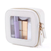 Bolsa de Maquillaje Transparente Portátil y Impermeable Caja de Almacenamiento de Cosméticos Compacta para Viajes - details 2