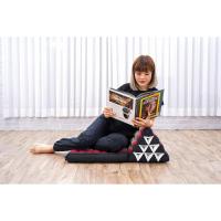 Cómodo Colchón De Suelo con Cojín De Lectura, Futón Japonés, Cama Plegable O Esterilla De Masaje Tailandés, 170 x 53 cm, Azul Claro - details 109