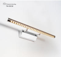 Lámpara LED de pared para espejo de baño, luz nórdica impermeable para dormitorio y sala de estar, color blanco cálido, CA 220V 110V - details 5