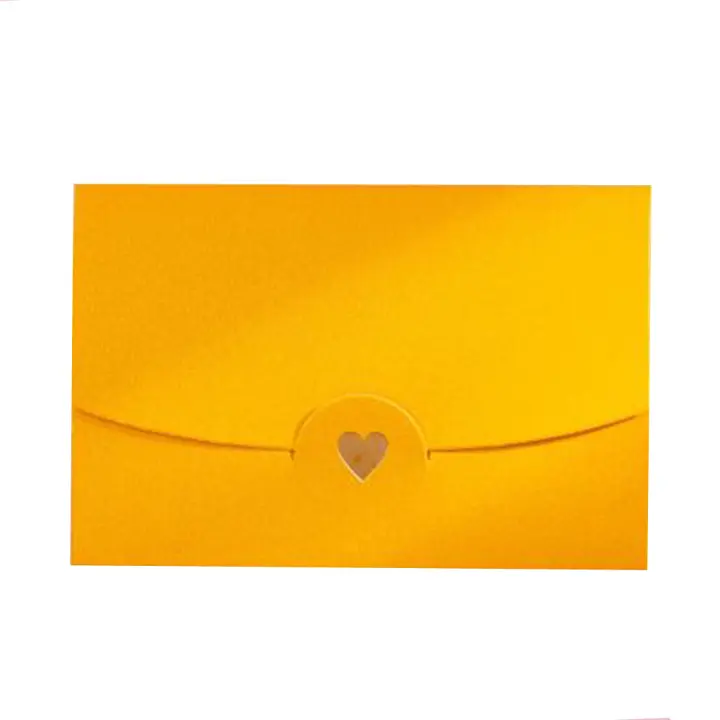 Invitación estacionaria de 10,5x7CM para estampado de letras, sobre de regalo de amor, sobres de papel, tarjeta de felicitación, Mini sobres, tarjeta de nombre - 1