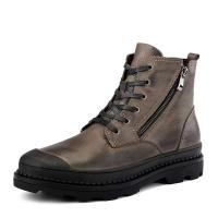 Botines cálidos con cordones, impermeables, antideslizantes y resistentes al frío, botas informales cómodas para hombre - details 6