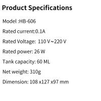 Plancha de vapor eléctrica portátil para ropa, Mini máquina de planchado, vaporizador de ropa en seco y húmedo - details 12