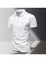 Polos de Algodón 100% para Hombres Verano 2024 Manga Corta Camisetas de Moda Transpirables - details 1