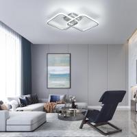50W Plafon LED Techo Regulable, Lampara Techo con Mando a Distancia 3000K-6500K 59cm, Moderno Lamparas de Techo Salon Cuadrado para Dormitorio Salon Baño Cocina Comedor Pasillo - details 44